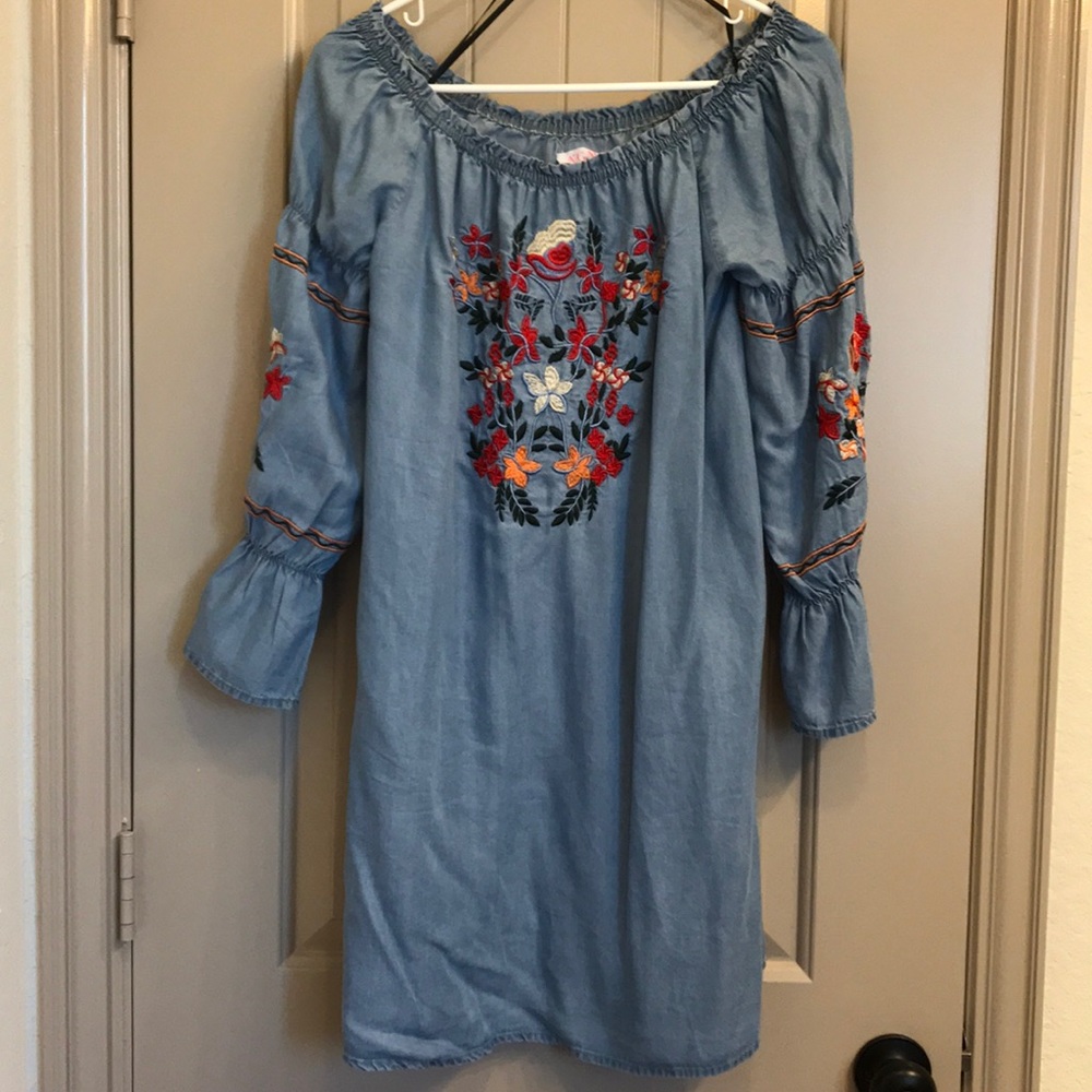 Embroidered dress